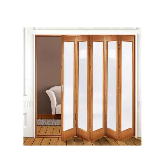 China WDMA automatic wood sliding door Wooden doors