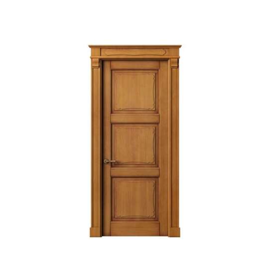 China WDMA teak wood front door design