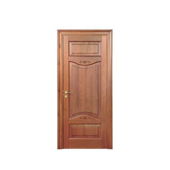 China WDMA teak wood front door design Wooden doors