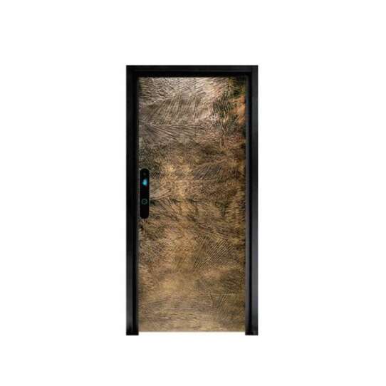 China WDMA Double Leaf Single Aluminium Casting Storefront Art Door Design