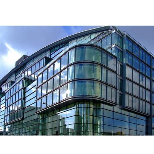 China WDMA exposed frame glass curtain wall Aluminium Curtain Wall