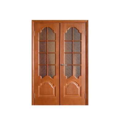 WDMA Finished Surface and Interior Position solid Wooden Interior Office Door With Glass In Uae