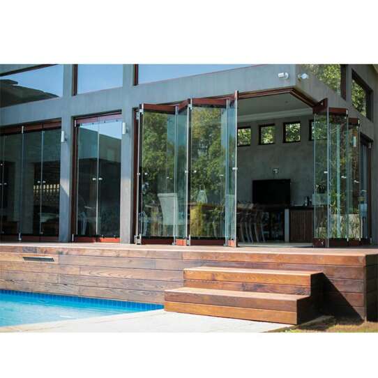 WDMA Frameless Bi Fold Doors