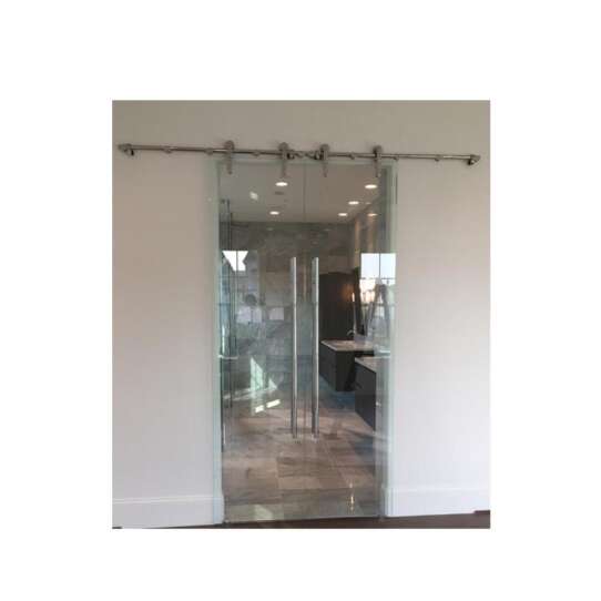 China WDMA Frameless Glass Folding Doors