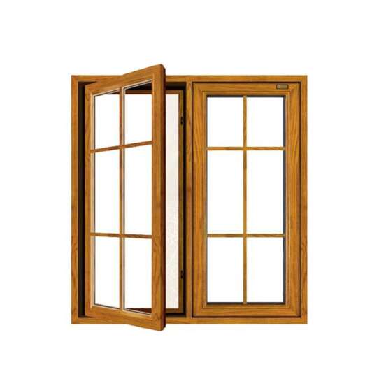 WDMA aluminium windows in pakistan with grill design Aluminum Casement Window