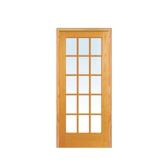 WDMA German Solid Color Designer Sunmica Shutter Folding Bifold Wooden Accordion Louvre Door Models Room Wooden