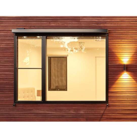 China WDMA Glider Slider Sliding Frameless Window Sashless Window