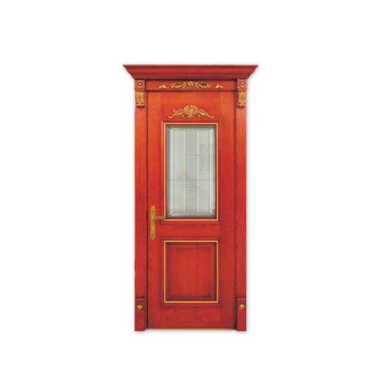 China WDMA luxury double wooden door Wooden doors