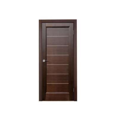 WDMA Indoor Mdf Wooden Office Door With Groove Design