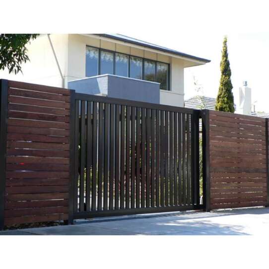 WDMA wrought iron sliding gate Steel Door Wrought Iron Door