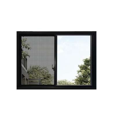 WDMA Kenya Aluminum Profile Sliding Glass Window And Door With Mosquito Screen