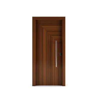 WDMA Laminated Door For Bedroom With Mdf Panel Material