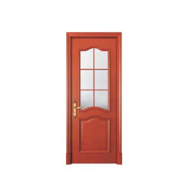 WDMA Light White Color Custom Interior Solid All Roswood Wood Door And Window Design For Houses Residential