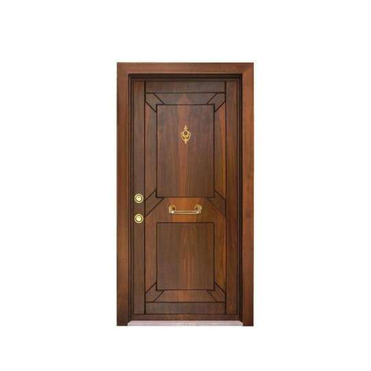 China WDMA Luxury Door With Bali Carved Front Door Design