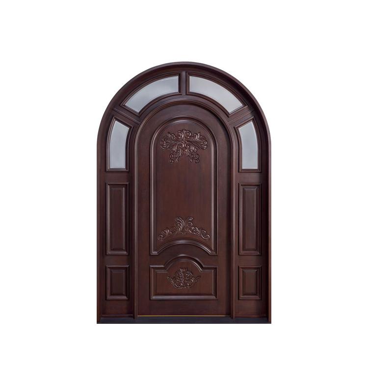 Eswda Main Door Front Double, Round Shape Front Door Design