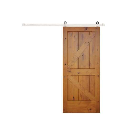 China WDMA Modern Solid Wood Pocket Doors Sliding Barn Door Designs