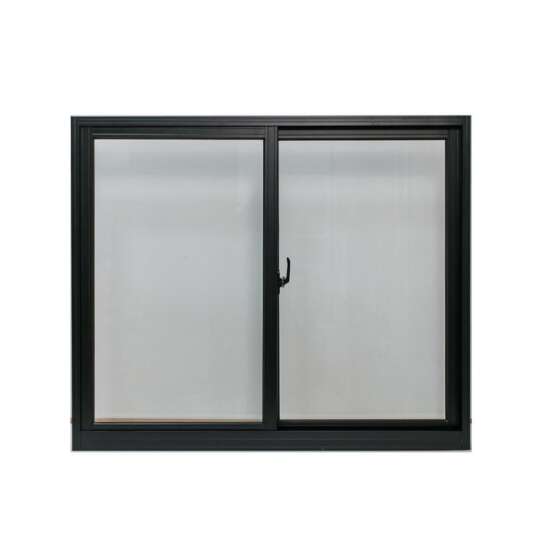 WDMA Narrow Frame Minimal Slimline Aluminium Frame Sliding Window With Mosquito Netting Screen