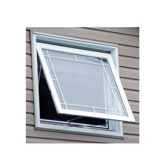 China WDMA top hinged roof window Aluminum Awning Window