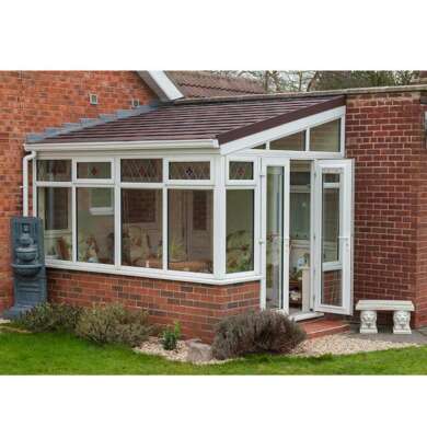 WDMA Non-thermal Break Outdoor Glass House For Pool Solarium Sun Room