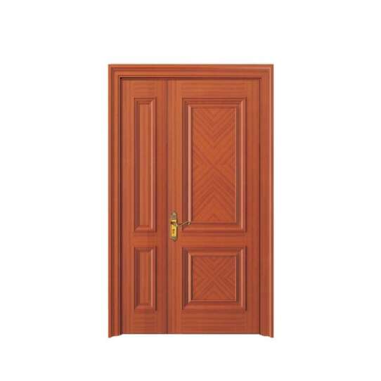 China WDMA wooden door grill design Wooden doors