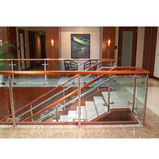 China WDMA Outdoor Exterior Staircase Galvanized Pipe Handrail Railing Lowes Balustrade System Design