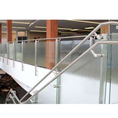 WDMA Powder Coated Cast Aluminium Alloy Extrusion Stainless Steel Square Pipe U Channel Handrail Glass Railing