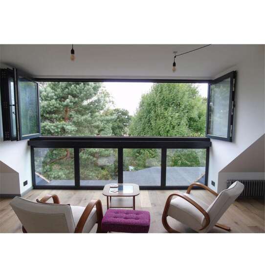 WDMA bifold window Aluminum Folding Window