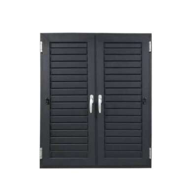 WDMA Price Of Soundproof Aluminum Bathroom Fixed Louver Window