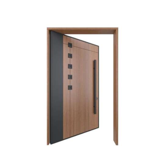 China WDMA Double Leaf Pivot Door