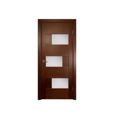 WDMA Simple Interior White Modern Plain Solid Teak Wood Wooden Bedroom Door Design Price