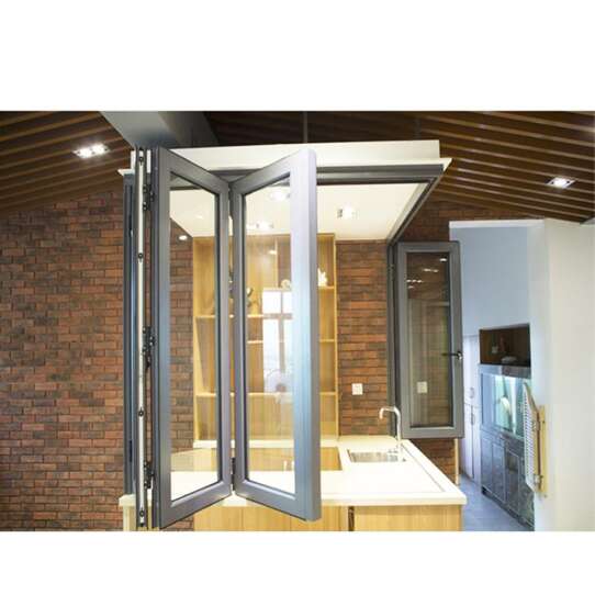 WDMA retractable window Aluminum Folding Window