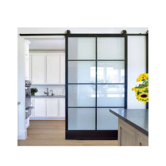 WDMA Bathroom Glass Sliding Door