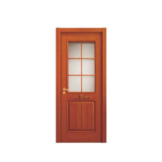 China WDMA Wooden Single Main Door Design