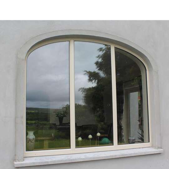 China WDMA half circle window Aluminum Fixed Window