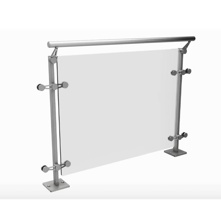 wdma-u-channel-aluminium-frameless-glass-balcony-railing-system-glass-aluminium-balustrade_62311485874-5 China WDMA glass aluminium balcony railing