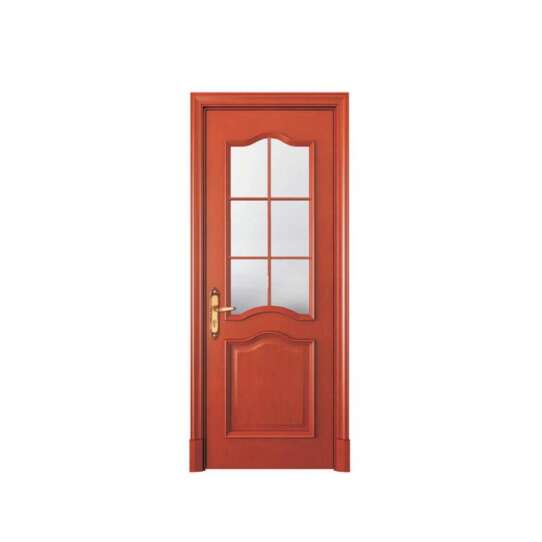 China WDMA Wooden Single Flush Door Designs Used In Hospital Room Door Size