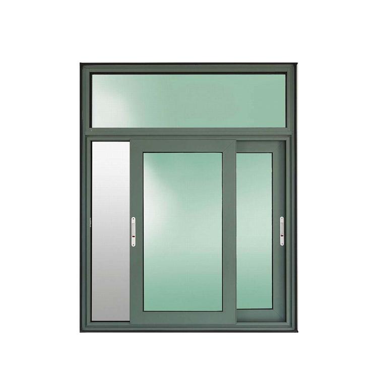 ESWDA Zambia Powder Coating Aluminum Glass Sliding Window With Mosquito