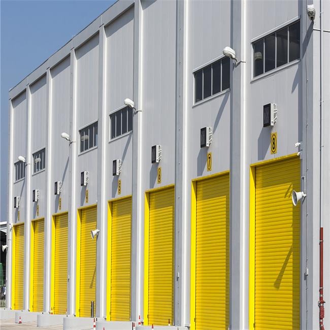 China WDMA Double frameless mirror glass carriage house garage door